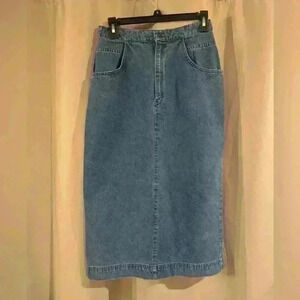 Women’s Vintage Oatbrook Long Jean Skirt
